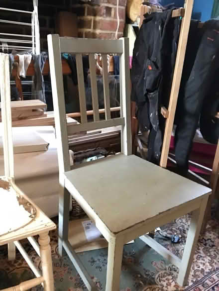 Photo of free Painted wooden chair (GL5) #1