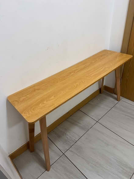 Photo of free Long + narrow desk / console table (Hackney Wick) #4