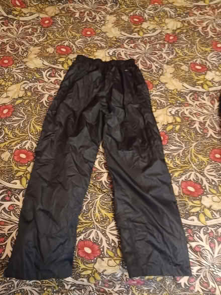 Photo of free Waterproof Trousers Black 11-12 yrs (BL8 Tottington, Bury) #1