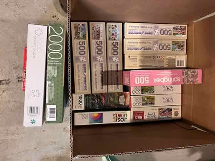 Photo of free 15 Jigsaw Puzzles (Burlington) #1