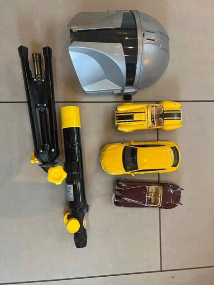 Photo of free 3 cars, telescope, bobba fet mask (Fulham SW6) #1
