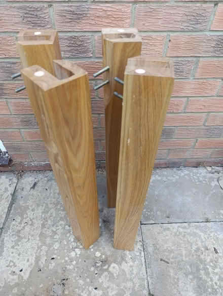 Photo of free Oak table legs (CO12) #1