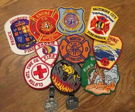 Photo of free Various Fire Department Badges (Fall Creek, Ithaca) #1