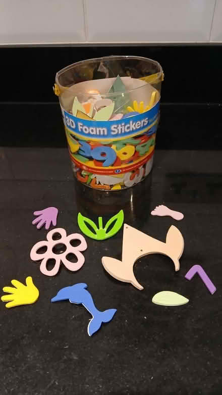 Photo of free Box of 3D foam stickers (Welwyn, Oaklands. AL6) #2