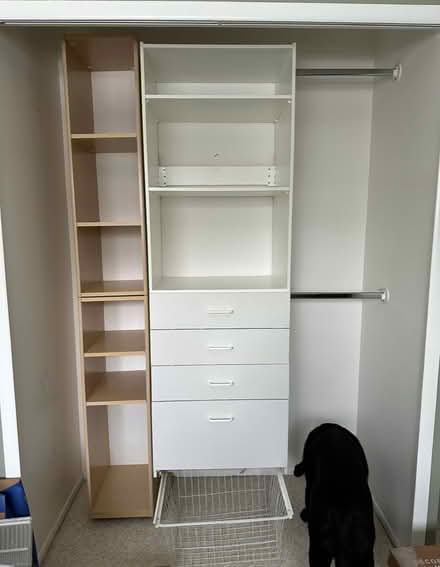Photo of free Closet Shelves & Drawers (Northeast Ann Arbor) #3