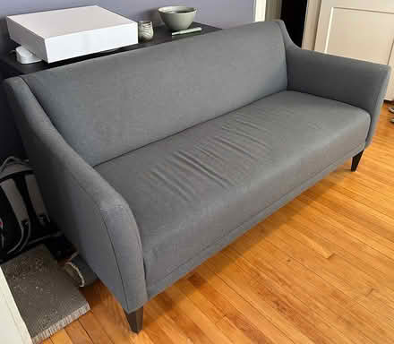 Photo of free Grey sofa (71” x 33”) (Near Union Square) #2