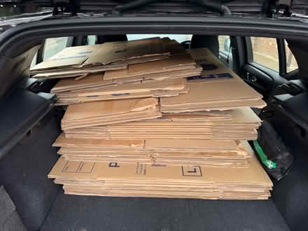 Photo of free 42 cardboard removal boxes (Belsize Park, NW3) #1