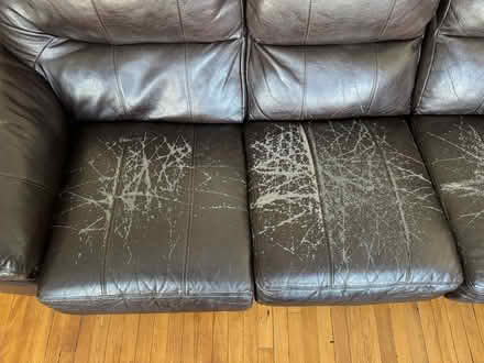 Photo of free Sectional Sofa Faux Leather (Ohio City - Waco Ct Wst of W30) #3