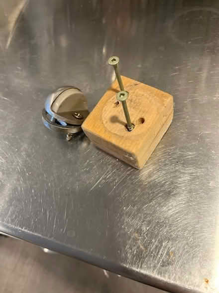 Photo of free Door stop for a wooden floor (Golden Triangle) #2