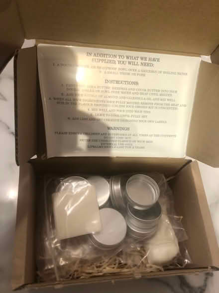 Photo of free Chocolate maker and lip balm kit (BR3) #3