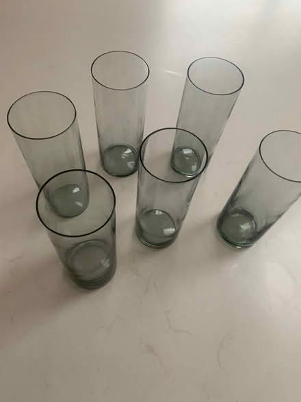 Photo of free 6 x smoked glass tumblers (Southsea PO4) #1