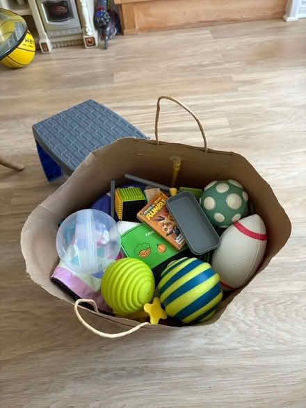 Photo of free A bag of baby things/toys (Finch and Warden) #1