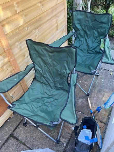 Photo of free Pair of camping chairs (Odd Down) #1