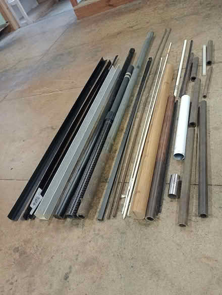 Photo of free Selection of poles, rods, etc of various sizes and materials (Gunton NR32) #3