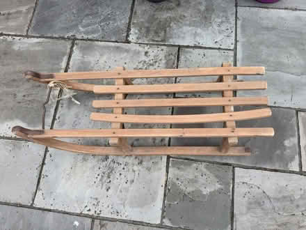 Photo of free Wooden retro sledge (Yapton BN18) #2