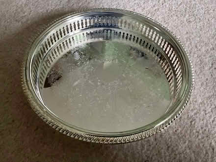 Photo of free Silver plated gallery tray (Hertford SG14) #1