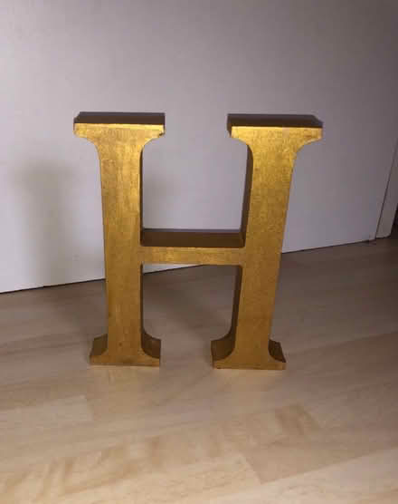 Photo of free Wooden letter H (Kempston MK42) #1