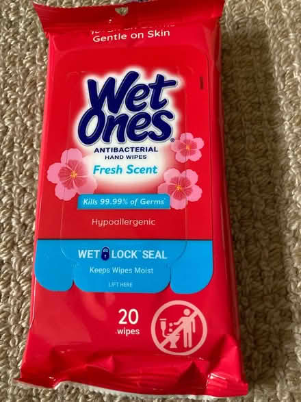 Photo of free Wet ones (Sunnyvale near Ortega Park) #1