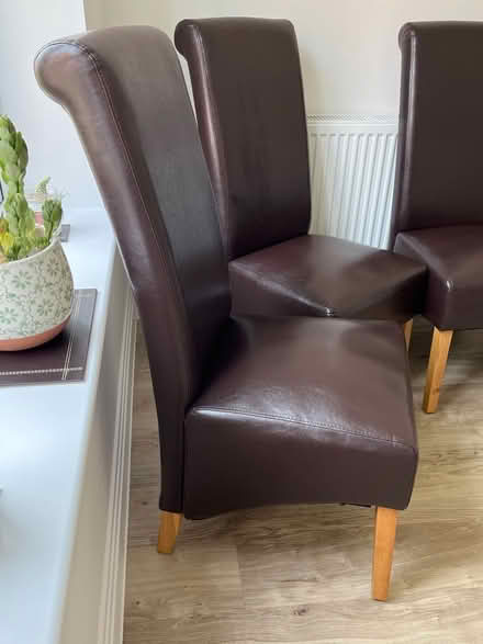 Photo of free Next Faux Leather Dining Room Chairs (CO7) #1