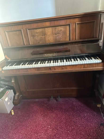 Photo of free Old upright piano (Morley LS27) #2