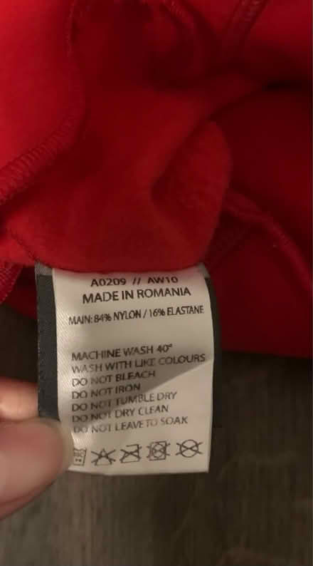 Photo of free Red balaclava & fleece scarf (W3) #2