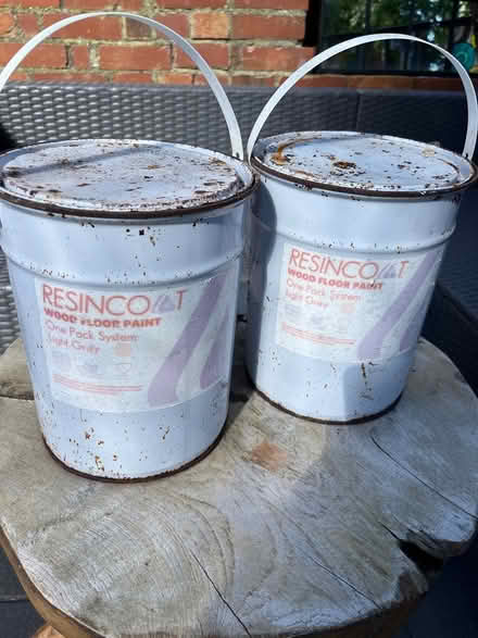 Photo of free Resincoat wood floor paint grey (Teignmouth TQ14) #1