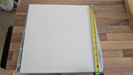 Photo of free 8 matt white floor tiles (Hednesford WS12) #1