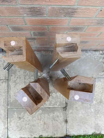 Photo of free Oak table legs (CO12) #2