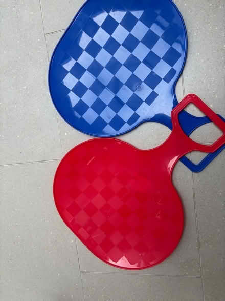 Photo of free 2 mini snow sleds (Widcombe) #1