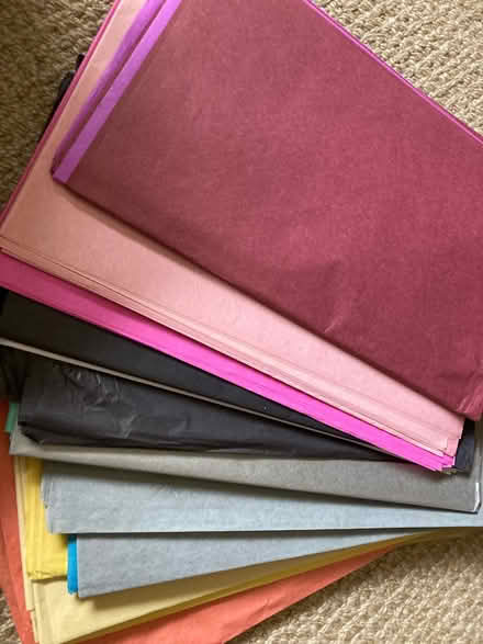 Photo of free Assorted tissue paper (Sunnyvale near Ortega Park) #1