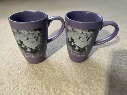 Photo of free 2 Hot Chocolate Mugs Never Used. (Hertford SG14) #1
