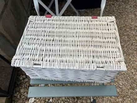Photo of free Small White hamper (Oldfield Park) #2