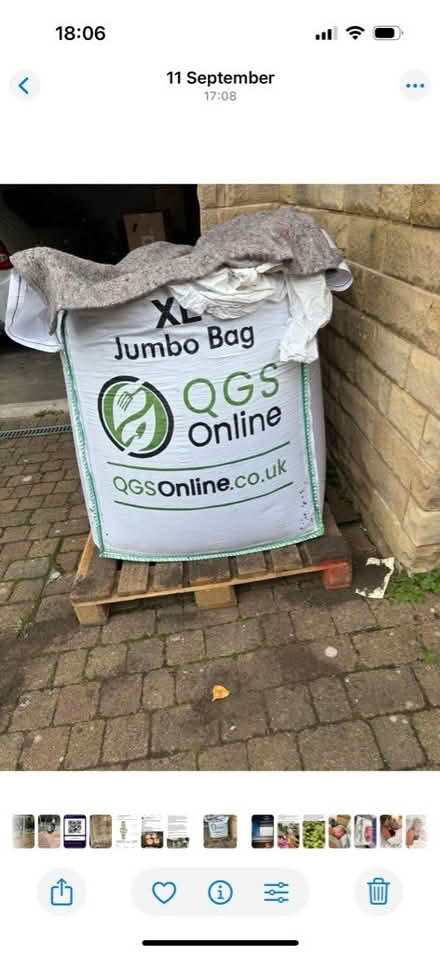 Photo of free Large plastic bag from top soil delivery (Ranmoor S10) #1