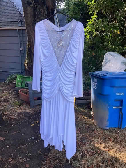 Photo of free Formal white dress size 16 (Ravenna) #2
