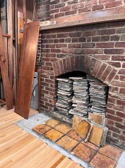 Photo of free Mexican saltillo tiles (H Street Corridor) #1