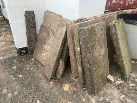 Photo of free Patio slabs - whole and part pieces (Frome - Summer Hill BA11) #2