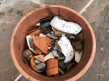 Photo of free Bucket of crocks (Essex Road N1) #1