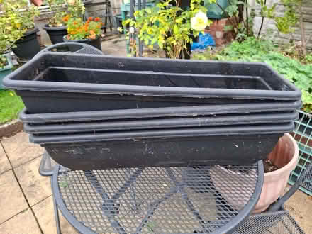 Photo of free Plastic planting troughs. (Gorsedd CH8) #1