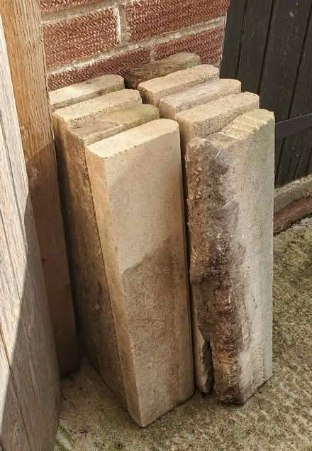 Photo of free 9 Edging stones & halves (Little Herberts GL53) #1