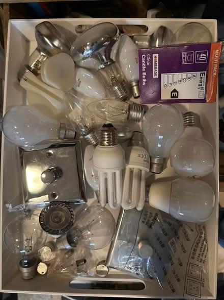 Photo of free Light bulbs & dimmers, all sorts (Sevenoaks TN13) #1