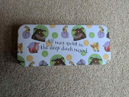 Photo of free Gruffalo pencil tin (Tangmere) #1