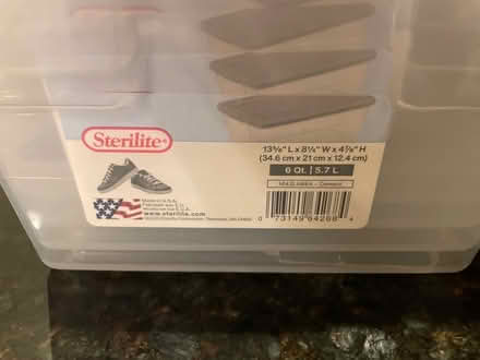 Photo of free Sterilite Storage Boxes (Danbury Forest) #3