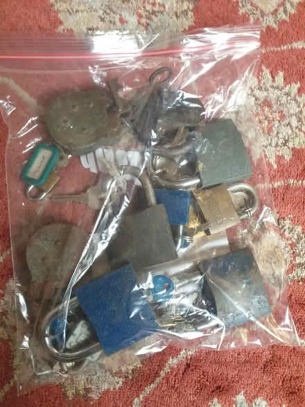 Photo of free misc padlocks (Woodside WD25) #1