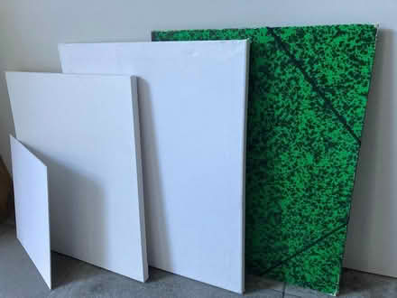 Photo of free 3 Art canvases and Art holder (Deddington OX15) #2