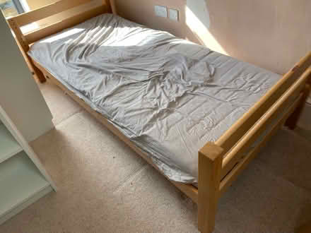 Photo of free Wooden single bed (Chorlton, Manchester, M21) #3
