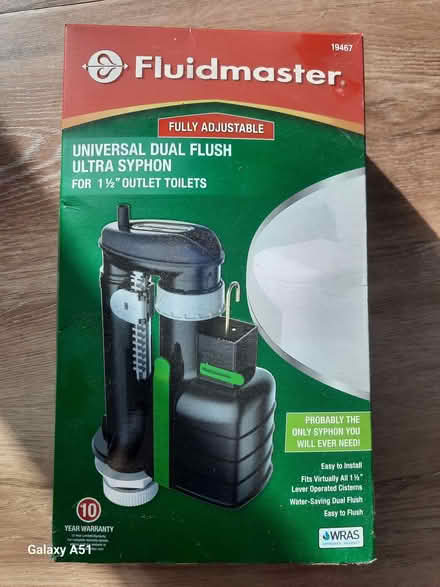 Photo of free Fluidmaster dual flush ultra syphon, dual flush pack c (Cronkinson Farm CW5) #2