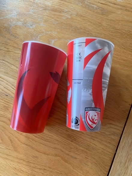 Photo of free Gloucester Rugby Reusable Cups (Churchdown GL3) #1