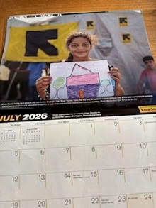 Photo of free 2026 wall calendar (Sunnyvale 94087) #1