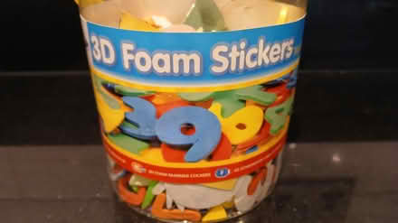 Photo of free Box of 3D foam stickers (Welwyn, Oaklands. AL6) #1