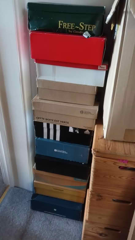 Photo of free 13 shoe boxes (Simmondley SK13) #1